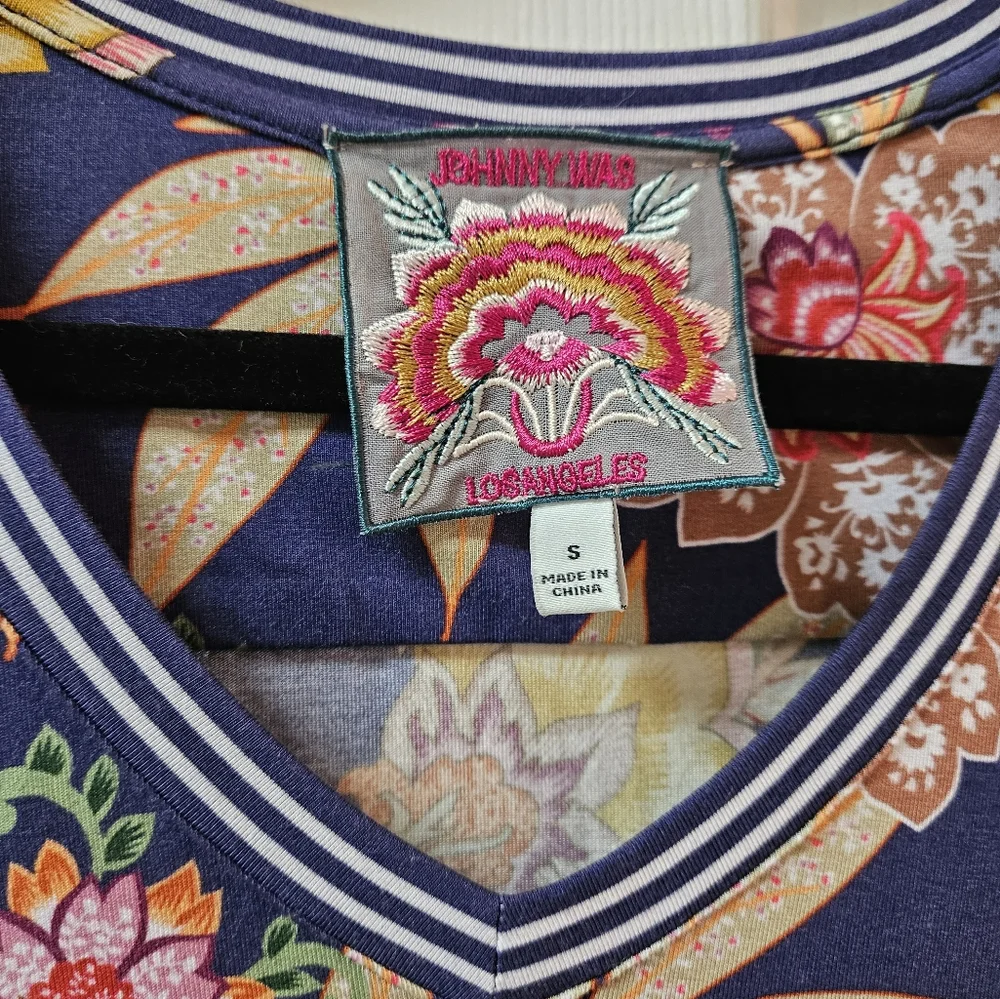 Johnny Was The Janie Favorite Drape Tunic - Picture 6 of 11